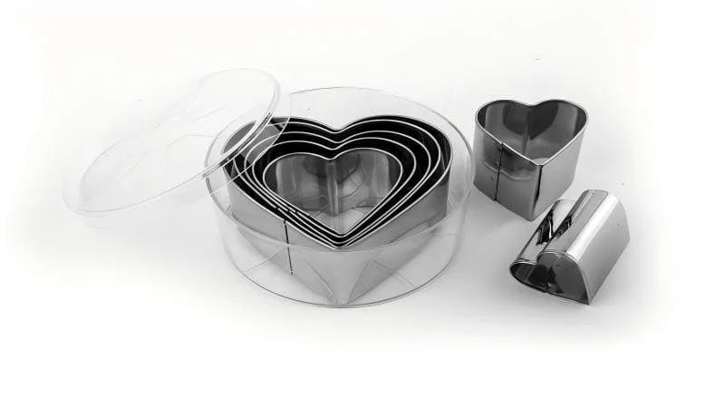 New Custom Baking Mold A brand new, shiny metal mold for baking