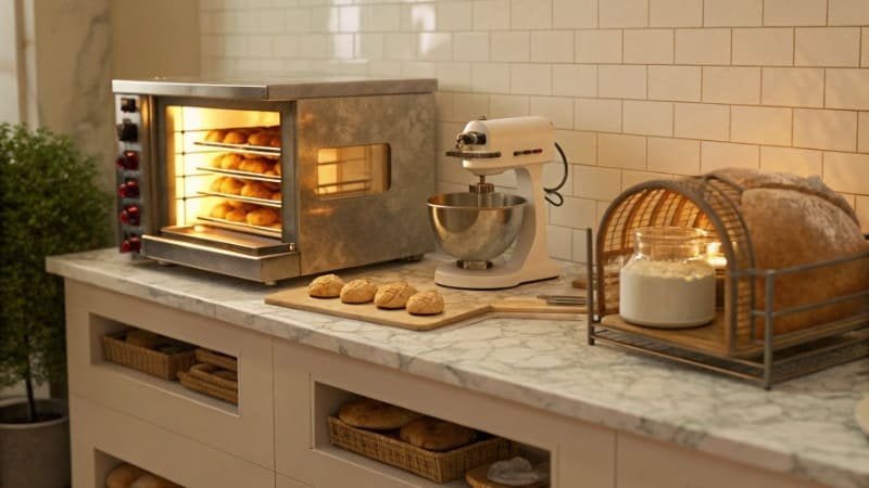 Small Bakery Shop Equipment small bakery with deck oven