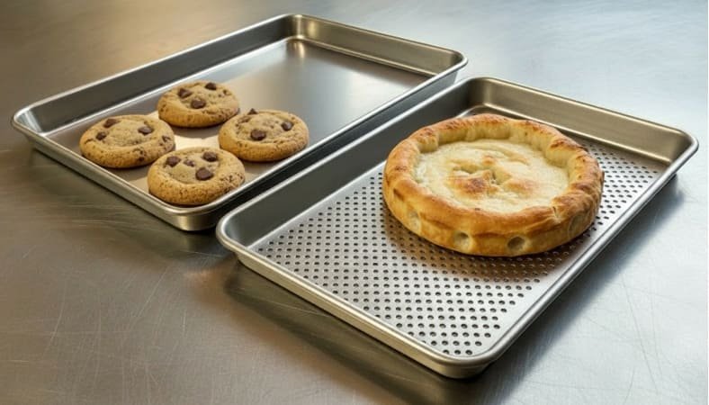 Perforated vs Solid Baking Pans: Which Delivers Better Results?