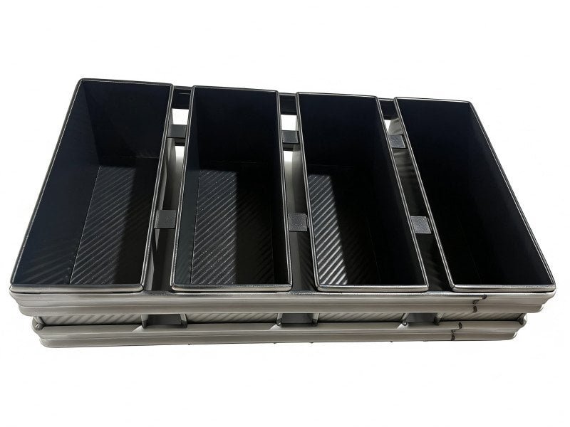 4-Strap Non-Stick Loaf Pan