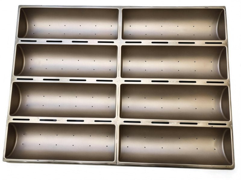 Cylindrical bread pan