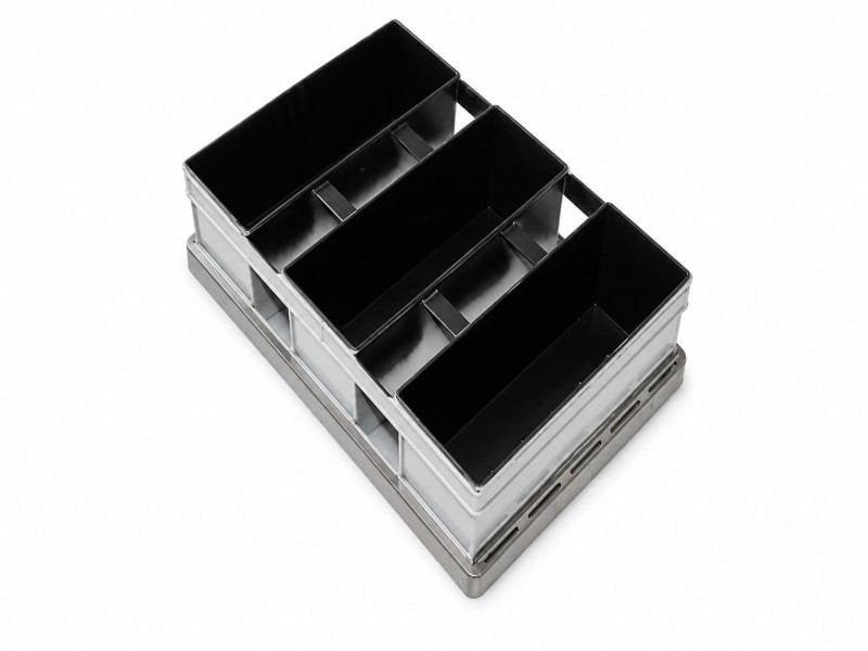 3-Strap Big Bread Loaf Pan Non-Stick