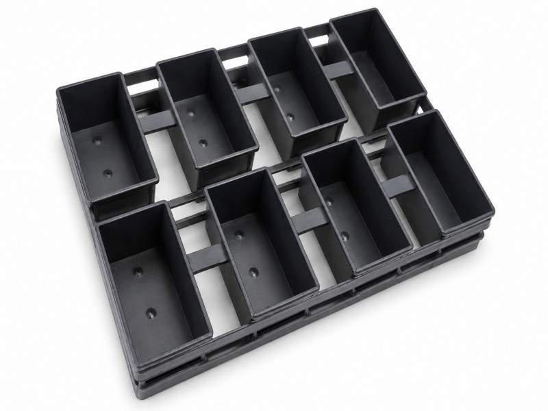 8-Strap Bread Loaf Pan Non-Stick