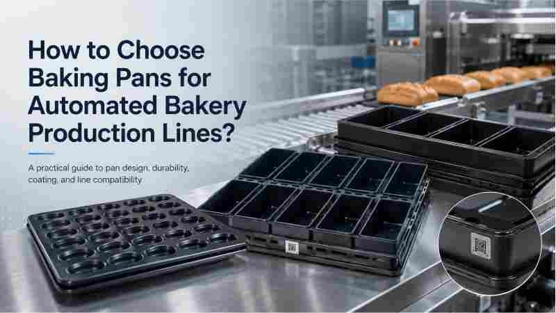 How to Choose Baking Pans for Automated Bakery Production Lines?