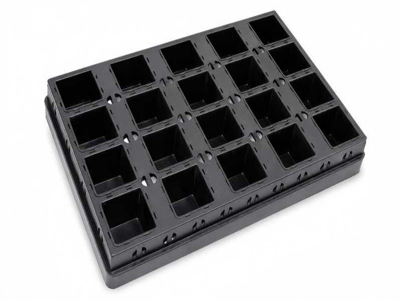 Non-Stick 20-Cavity Square Cake Pan